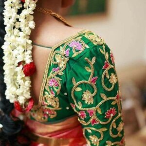 Aari Work - Hand Work Design - Maggam Work - Bridal Blouse Designs - 949