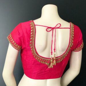 Aari Work - Hand Work Design - Maggam Work - Bridal Blouse Designs - 402