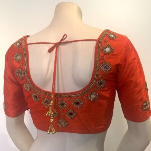 Aari Work Hand Work Design Maggam Work Bridal Blouse Designs 404